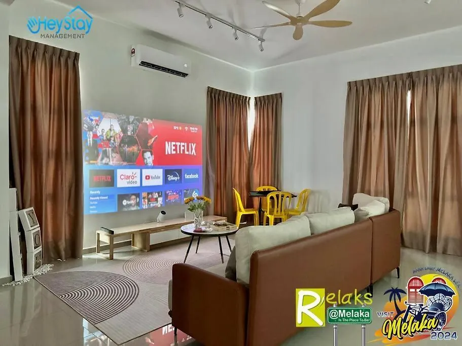 Hébergement de vacances Villa Klebang Besar Cozy House 18Pax Karaok Pooltable